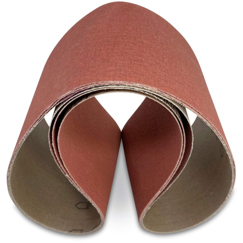 Red Label Abrasives 4 X 36 Inch 36 Grit Metal Grinding EdgeCore Ceramic Sanding Belts, Extra Long Life, 3 Pack - Image 2